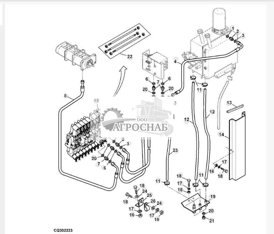 Гидравлические контуры, гидравлическое управление 